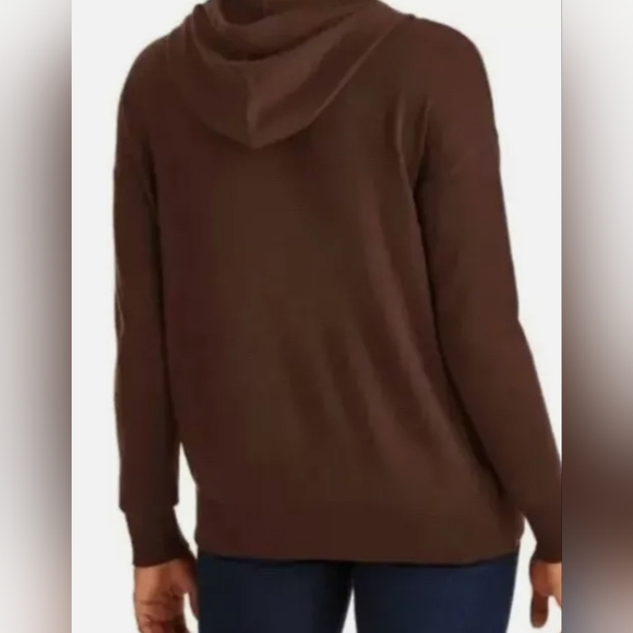 Luxury Cashmere Blend Hoodie Size SMALL New - Picture 5 of 6